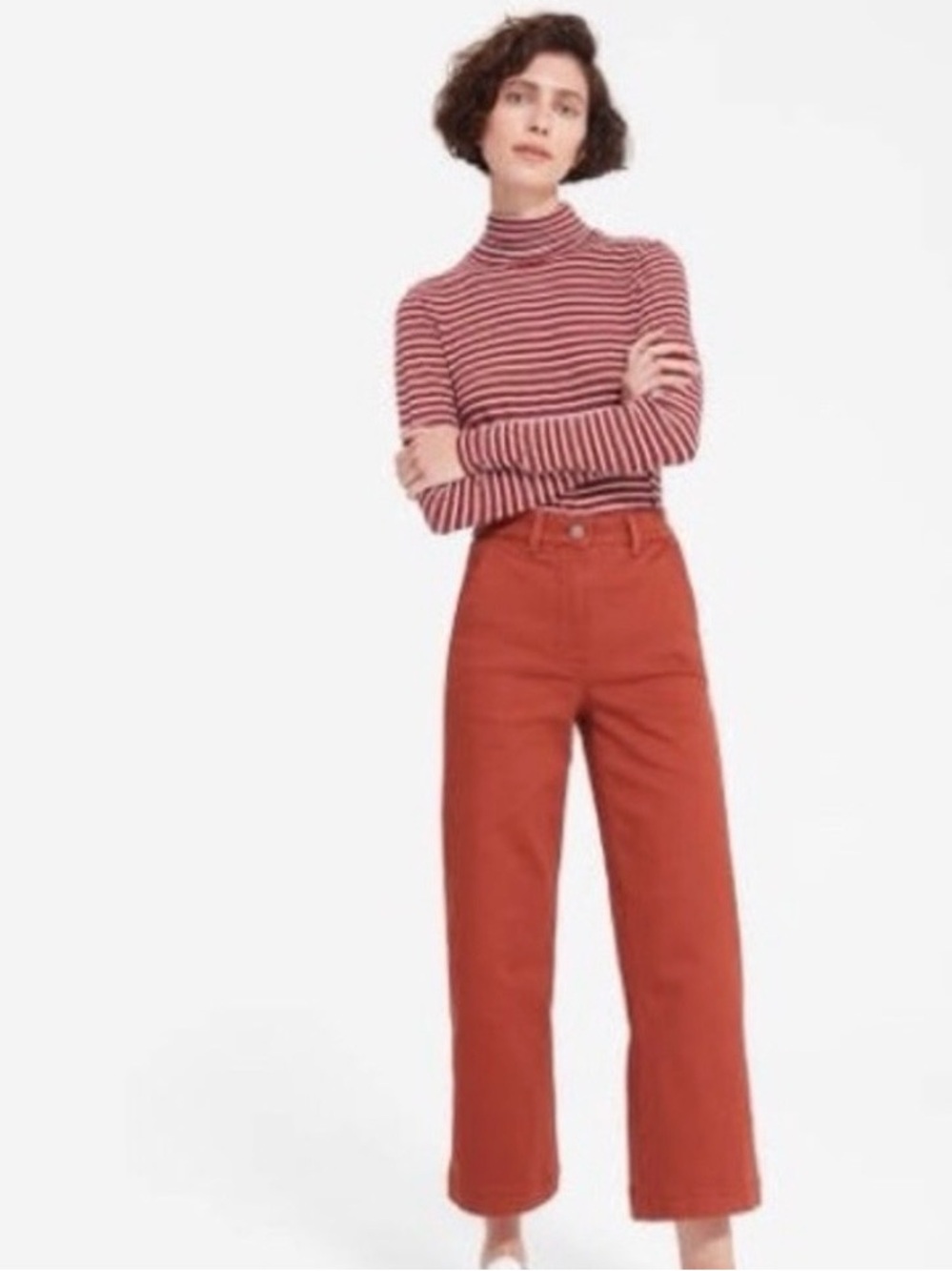 Everlane Wide Leg Crop Jeans